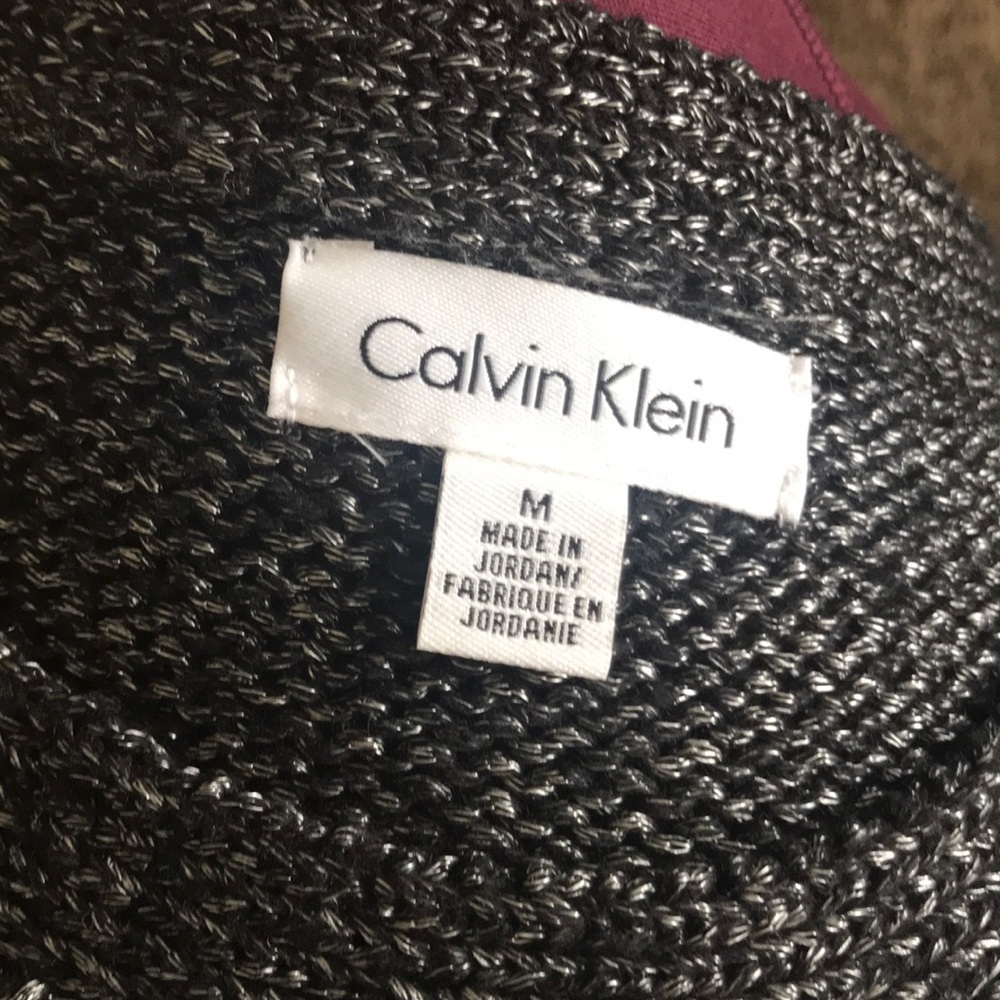 Calvin klein black and silver sweater - Picture 8 of 8